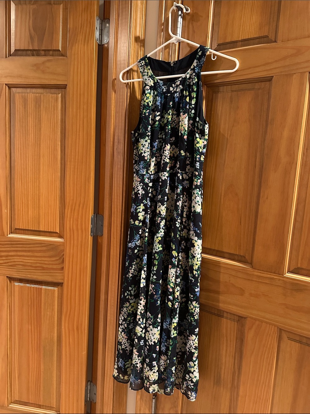 Tommy Hilfiger Navy Floral Maxi Dress